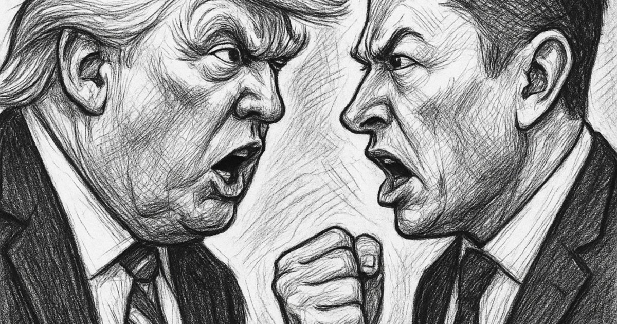 Quando gigantes colidem: a crise entre Elon Musk e Donald Trump e seus efeitos globais
